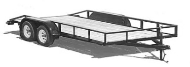 8x18 Utility Trailer