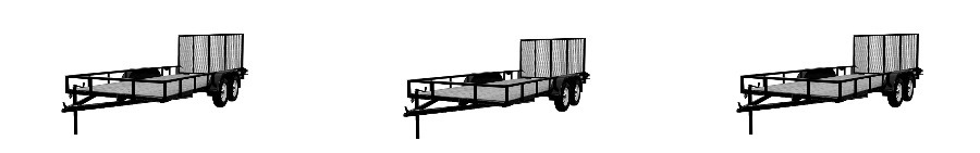 7' Wide Trailers